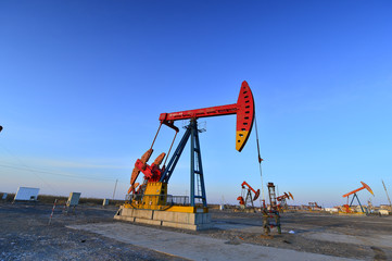 Fototapeta premium The oil pump