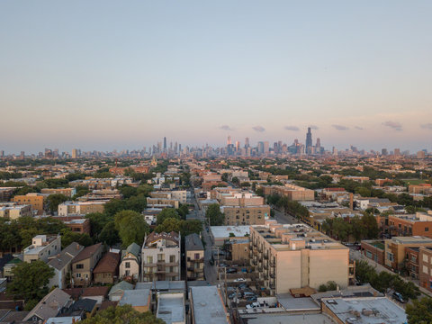 Chicago Westside Neighborhood W/ A View