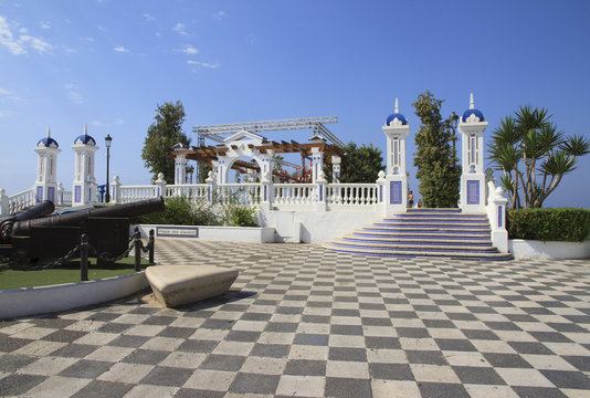 Plaza del Castillo. Benidorm, Spain.