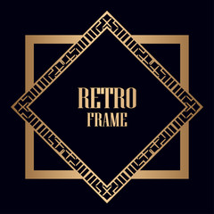 Art Deco Frame