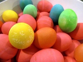 Eggs, colours