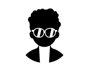 person figure silhouette avatar portrait person people image vector icon logo