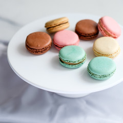 Colourful macaroons from Laduree