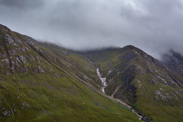 View of Ben Starav from the shore of Loch Etive