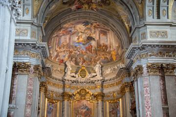 Fototapeta na wymiar Old Church in Rome