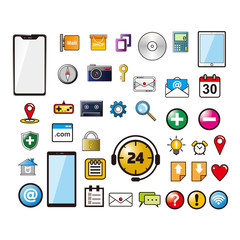 Mobile phone picture icon