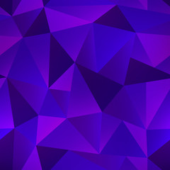 Obraz premium Violet color triangle pattern