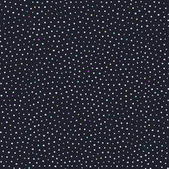 Space points seamless pattern