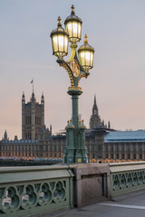 Fototapeta na wymiar Parliament at sunset