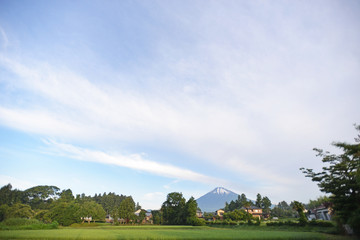 Fototapeta na wymiar A view of Mount Fuji, Japan