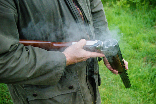 West Country Farmer with a shotgun
