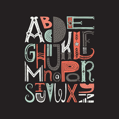 Alphabet Poster