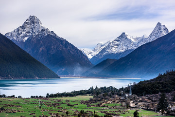 A village on the plateau
