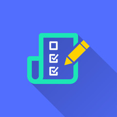 Survey - vector icon.