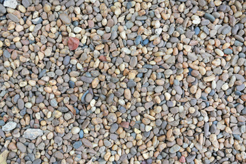 Gravel stone background.