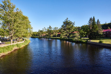 York River Bancroft Ontario from Brigde Street