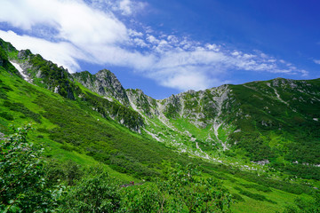 Obraz premium Senjojiki Cirque