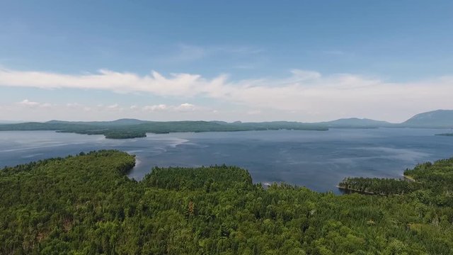 Moosehead Lake Aerial 