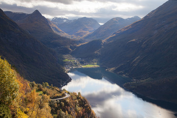 Geiranger from Ornesvingen