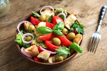 Panzanella Tomato Salad
