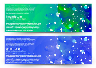 Design layout of the brochure template, flyers. Corporate business report, catalog, journal. Creative concept of modern bright coating with geometric shapes