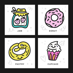 Sweet Desserts Concept