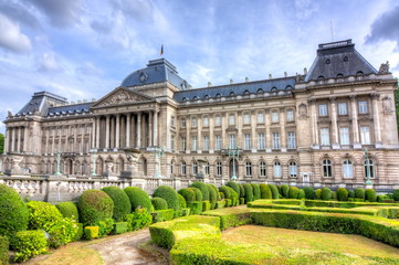 Obraz premium Royal Palace of Brussels, Belgium