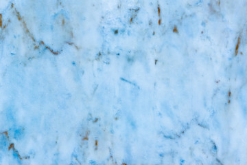 Polished stone background - blue marble with streaks