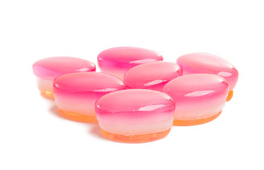candy lollipops isolated
