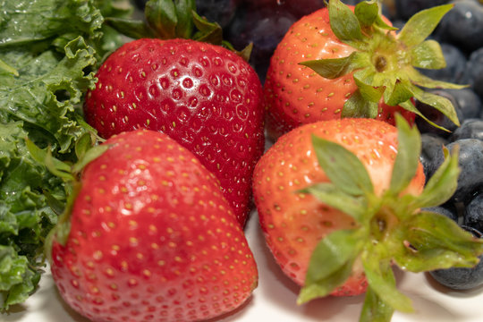 Close Up Strawberries