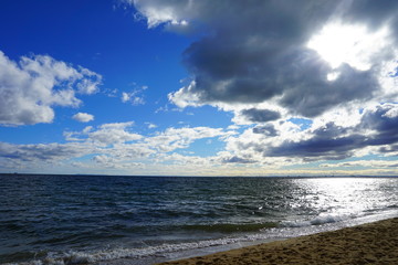 Beach and sky
