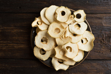 Apple dehydrated chips