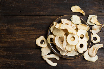 Various fruit chips