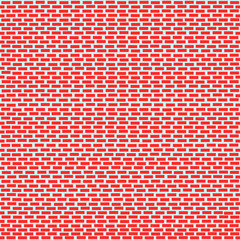 Fototapeta na wymiar Seamless red brick wall pattern for background. Interior red grunge brick wall background. Grunge orange brick wall vector illustration flat style design.