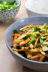 Almond chicken, Vietnamese recipe