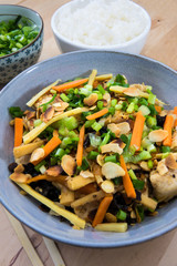 Almond chicken, Vietnamese recipe