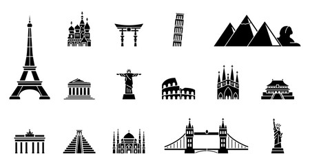 Landmarks of the World - Iconset © ii-graphics