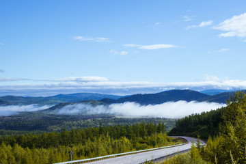 Road in Siberia