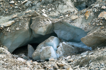 Gletschereis, Oberaargletscher, Schweiz