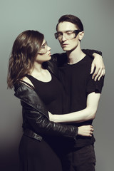 in arms of loved one