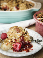 Healthy breakfast on the table