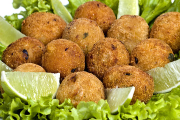 salt cod fritters