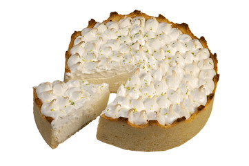 Sweet lemon pie