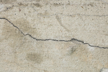 cracked wall, concrete block, a distinct crack, background