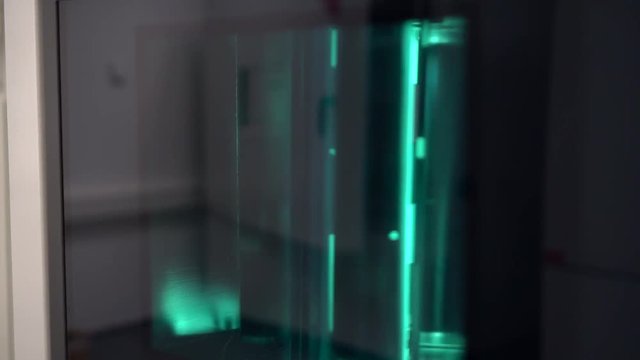 Testing of plastic windows in production