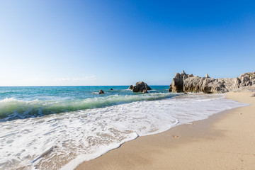 Mediterranean seascape, near Tropea