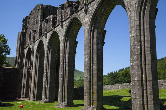 Llanthony Priory, Brecon Beacons, Wales