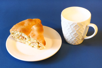 tasty and fresh home charlotte with a cup of milk