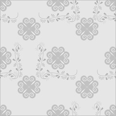 Abstract seamless pattern. Fashion graphic background design. Modern stylish abstract texture. Design monochrome template for prints, textile, wrapping, wallpaper, website. Vector illustration.
