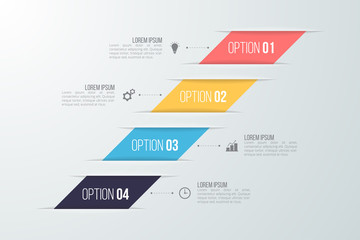 Infographic template for business, education, web design, banners, brochures, flyers, diagram, workflow, timeline. Vector illustration.